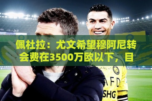 佩杜拉:尤文希望穆阿尼转会费在3500万欧以下,目前谈判取得进展 佩杜拉:尤文希望穆阿尼转会费在3500万欧以下,目前谈判取得进展