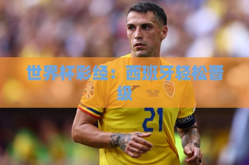 世界杯彩经:西班牙轻松晋级 世界杯彩经:西班牙轻松晋级